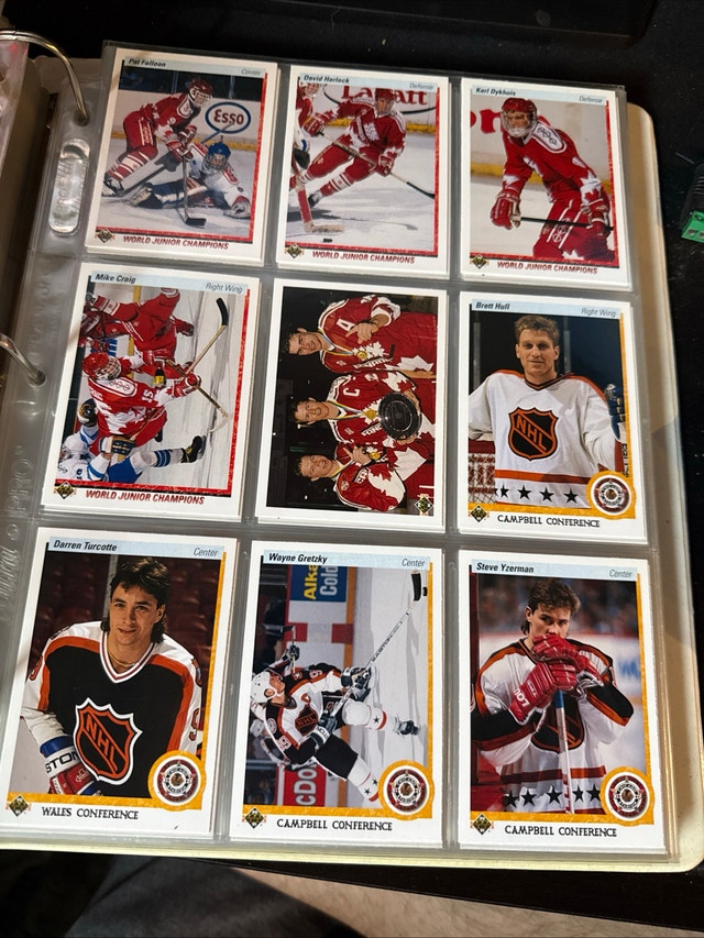 Complete Hockey Card Sets: 1990-91 Upper Deck, 1972 Team Canada - photo 4