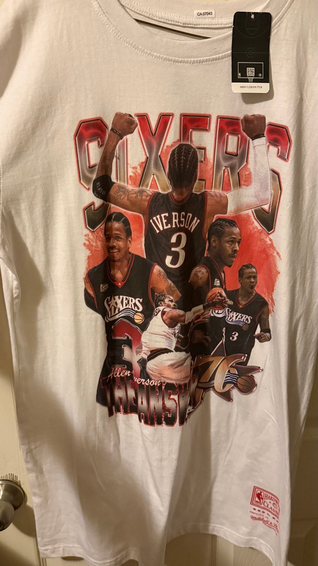 Large Allen Iverson T-shirt - photo 3