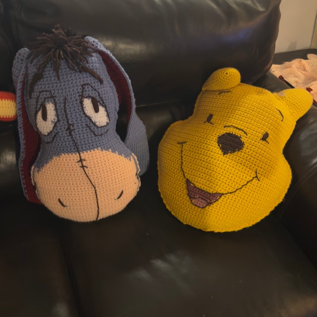Crocheted Winnie the Pooh Characters - photo 3