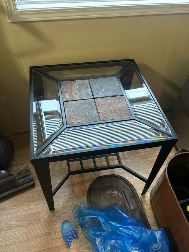 Glass and stone tables - photo 2