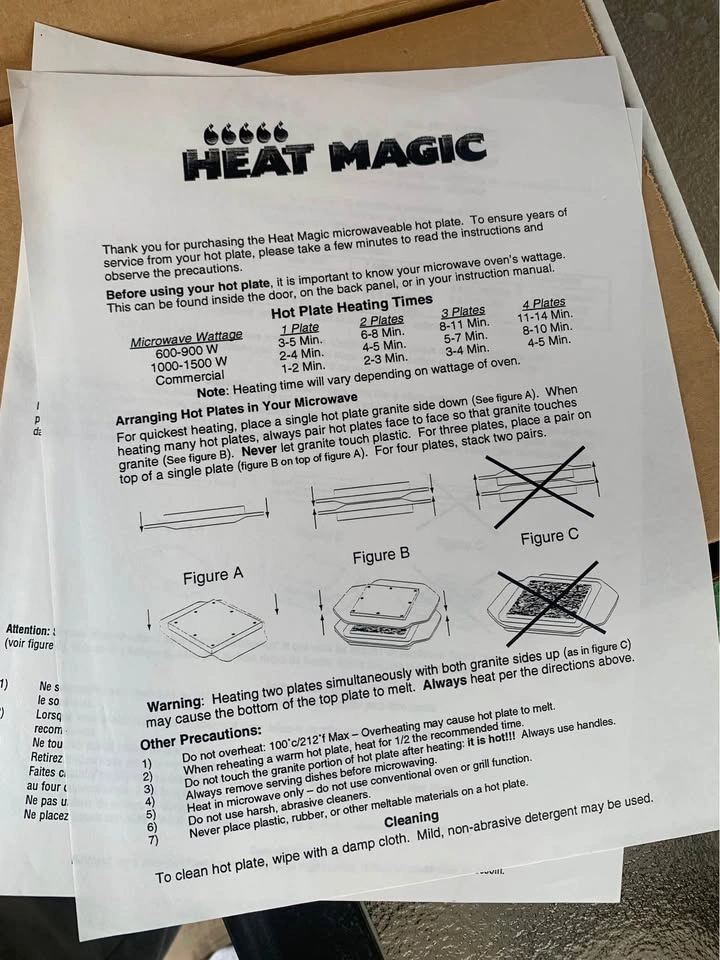 Starfrit Heat Magic Microwavable Hot Plate - photo 3