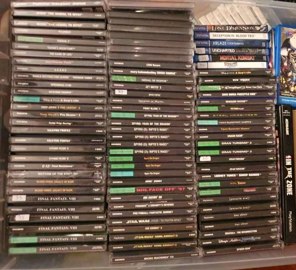 PlayStation 1 PS1 Games