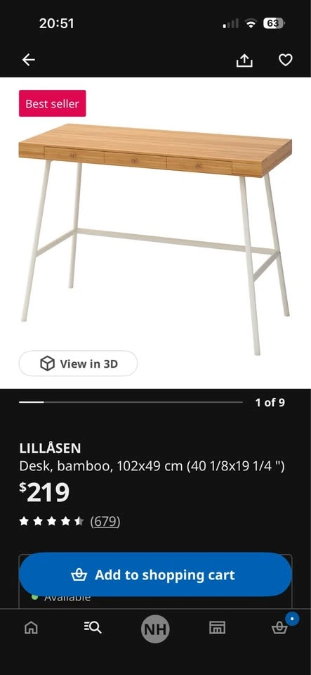 IKEA Desk - Sturdy & Functional - photo 3