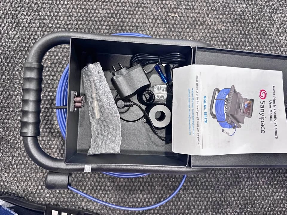Sanyipace S8417D Sewer Pipe Inspection Camera