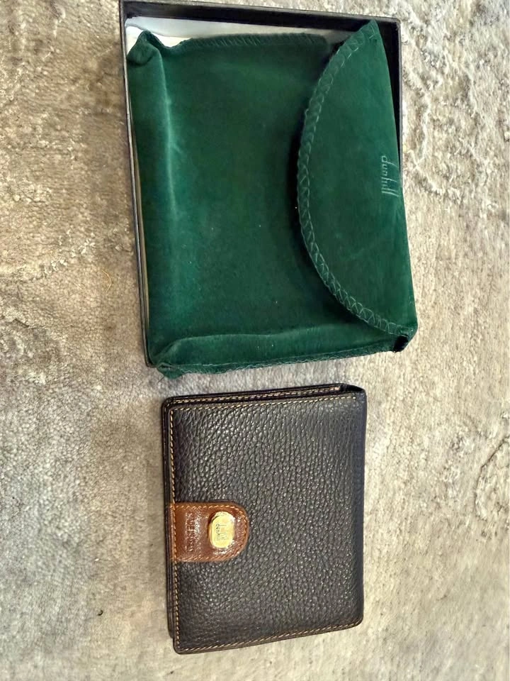 Vintage Dunhill Leather Wallet