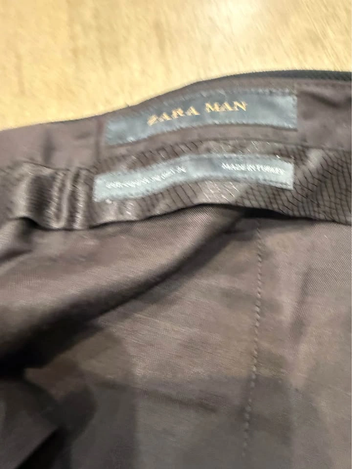 Zara Man Black Trousers Size 34 - photo 3