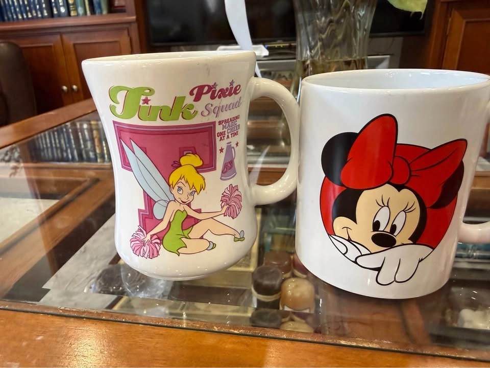 Disney Tinkerbell Minnie Mouse Mugs - photo 2