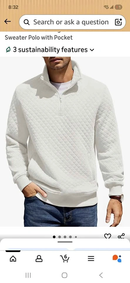 Sweater Polo with Pocket XL