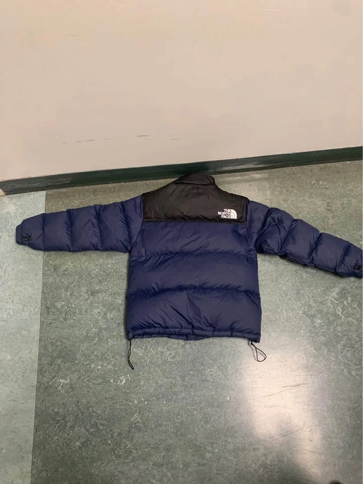 Navy North Face Puffer Jacket - Size XS - photo 2