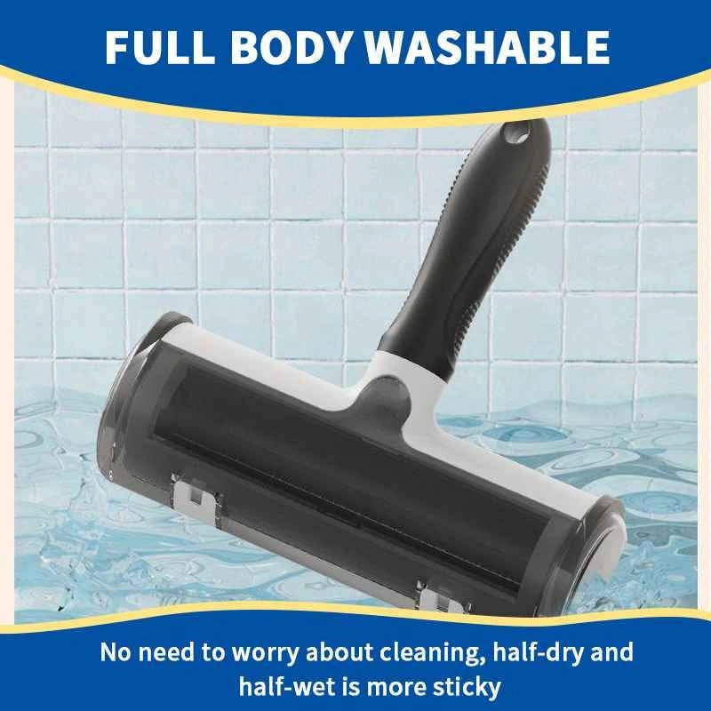 Pet Hair Remover Self-Cleaning Reusable Roller - photo 3