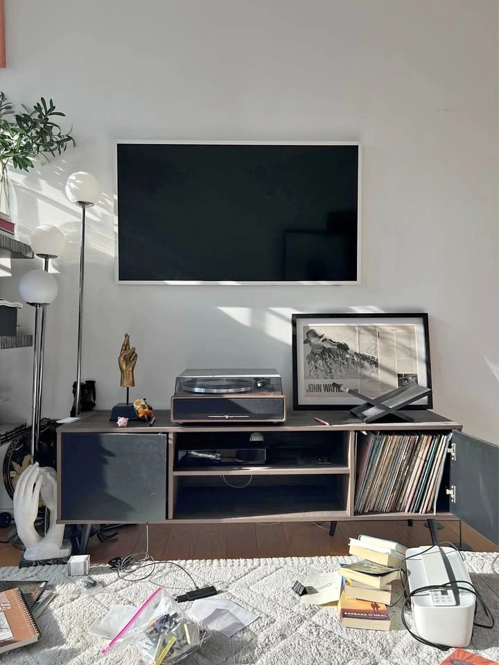 MCM Wood Media Console