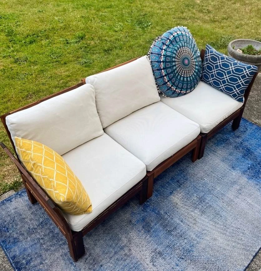 IKEA APPLARÖ Outdoor Patio Sofa / Sectional - photo 3