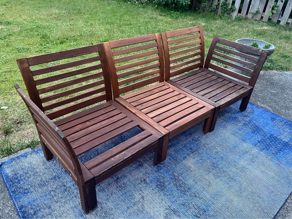 IKEA APPLARÖ Outdoor Patio Sofa / Sectional - photo 4