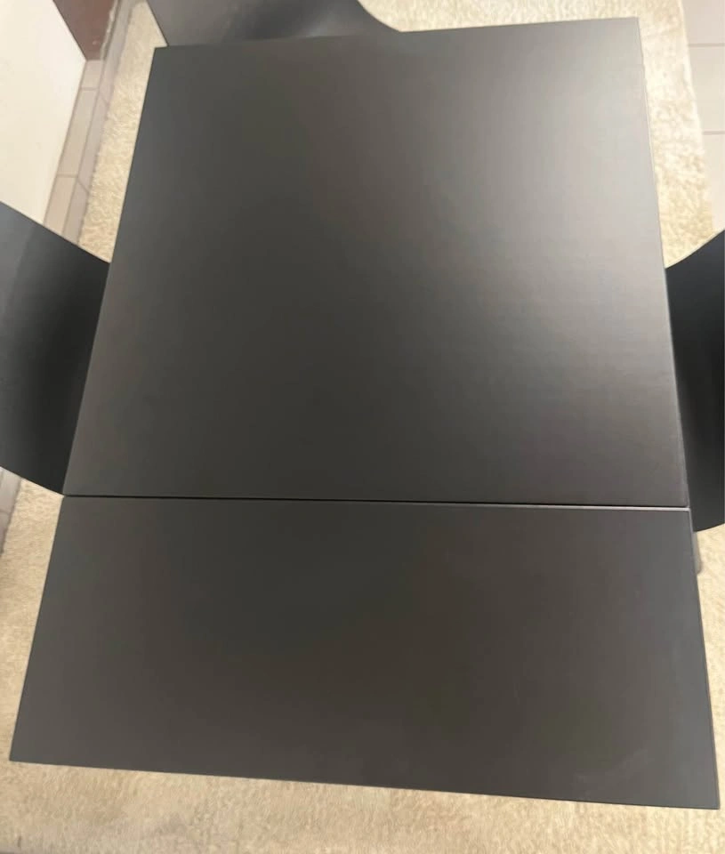 IKEA NORDVIKEN Drop Leaf Dining Table – Black – Great Condition - photo 4
