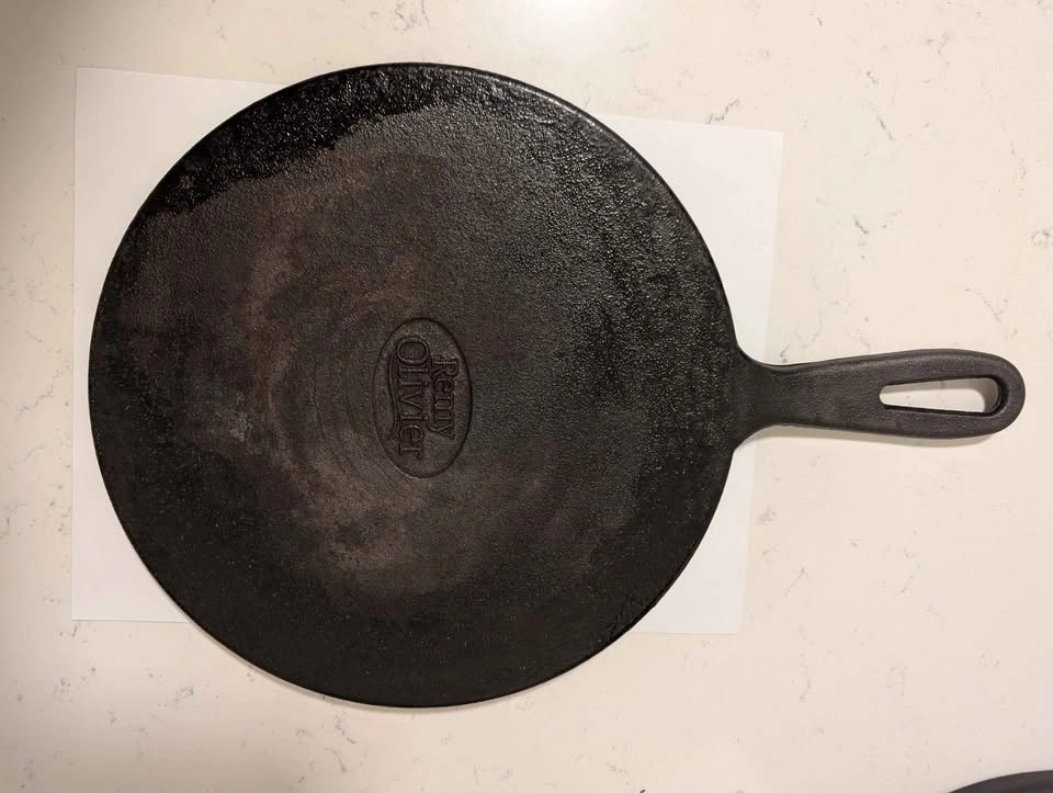 Remy Olivier Reims Cast Iron Crepe Pan - photo 2