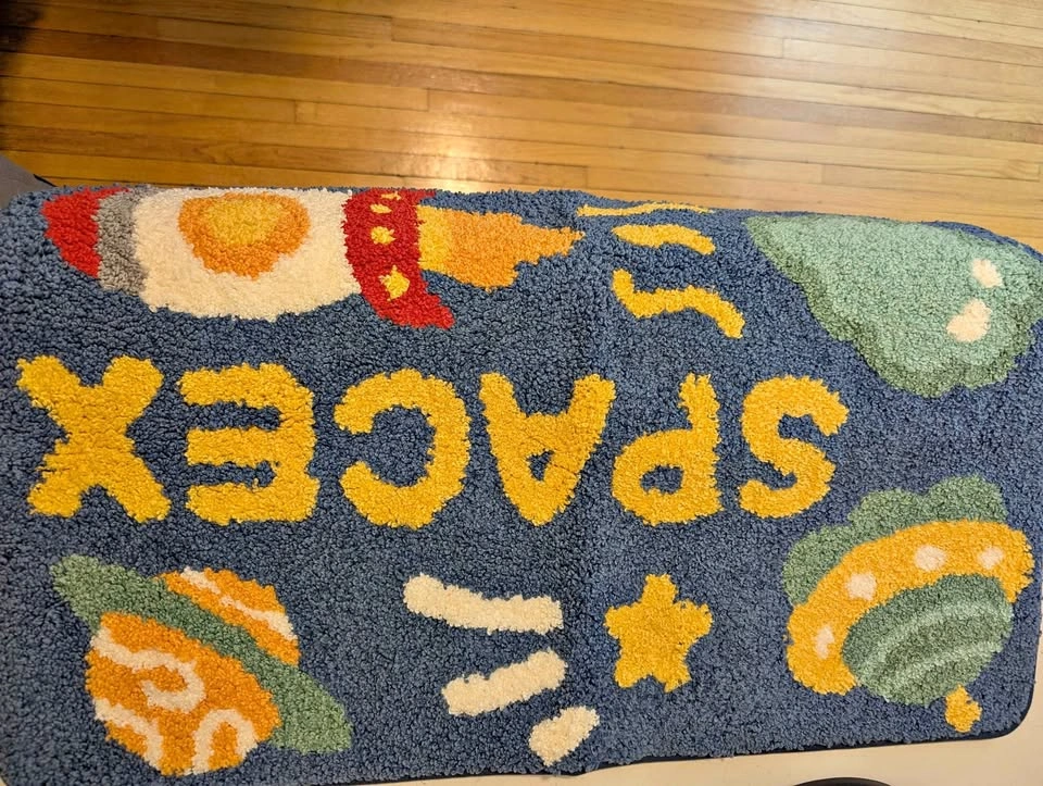Fluffy Absorbent Rug Non-Slip Machine Washable Carpet