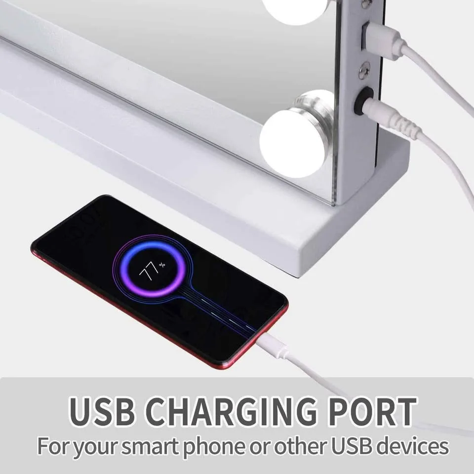 Fenair Vanity Mirror with Lights & Bluetooth, NEW image indicator(5)