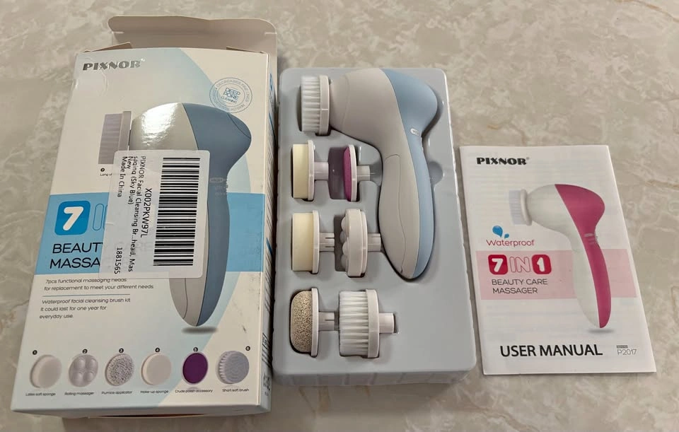Brosse nettoyante massante visage