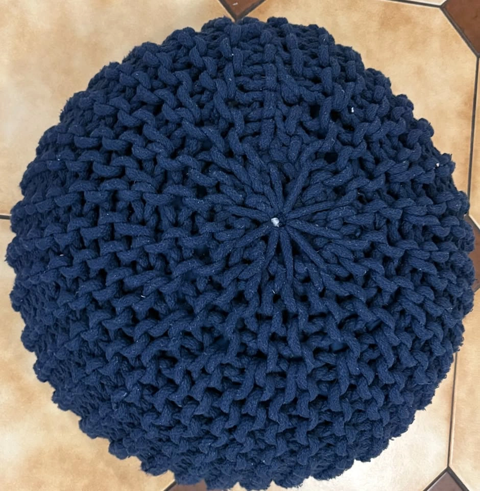 Blue Pouf - photo 2
