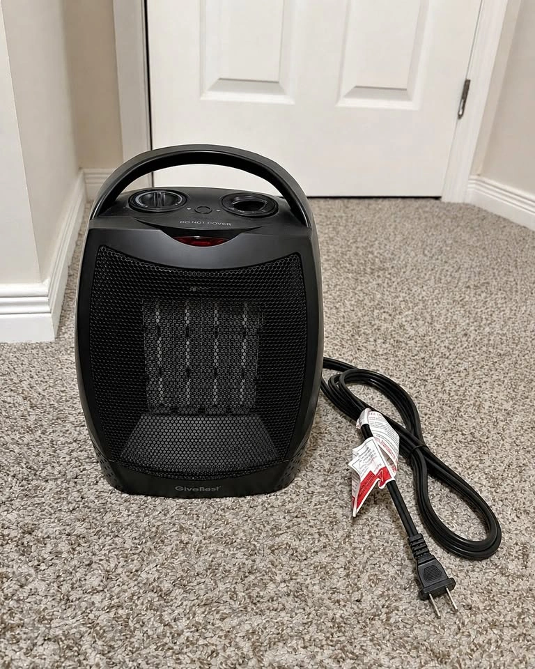 Portable Space Heater – GiveBest 1500W/750W