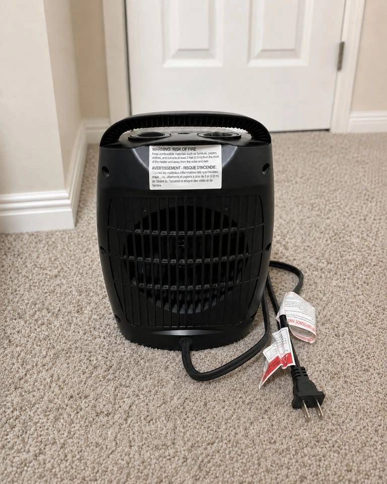 Portable Space Heater – GiveBest 1500W/750W - photo 2