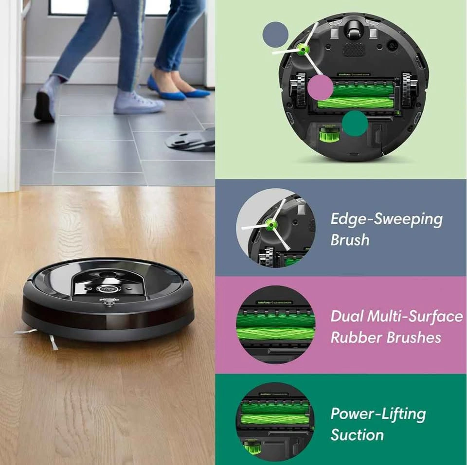 iRobot Roomba i7+ Robot Vacuum w/ Auto Dirt Disposal - photo 3