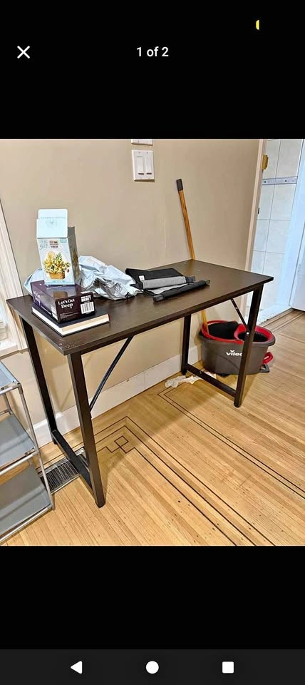 Dark Brown Computer Desk