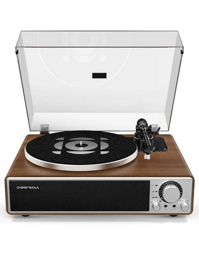 Qlearsoul One-Q All-in-one Record Player. New, openbox.