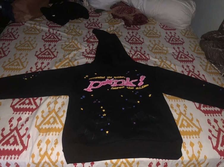 Sp5der Pink Hoodie