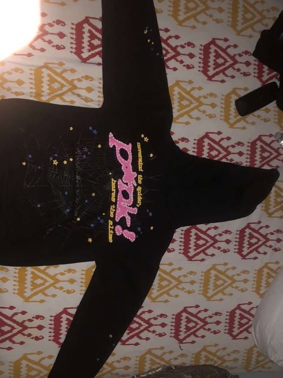 Sp5der Pink Hoodie - photo 3
