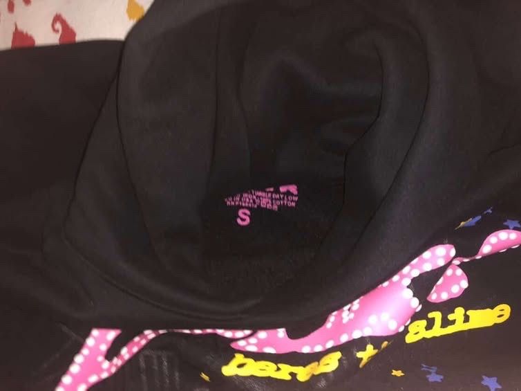 Sp5der Pink Hoodie - photo 4