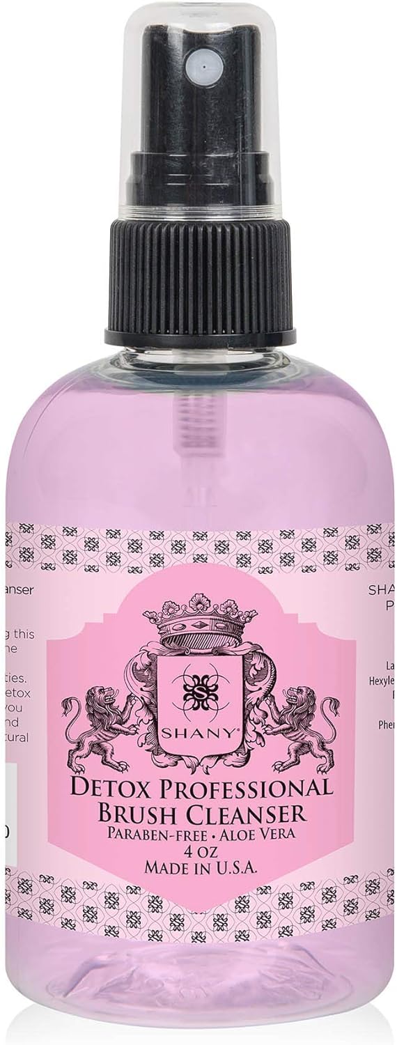 NEW SHANY Detox Professional Brush Cleanser, Instant Dry, 4Oz
