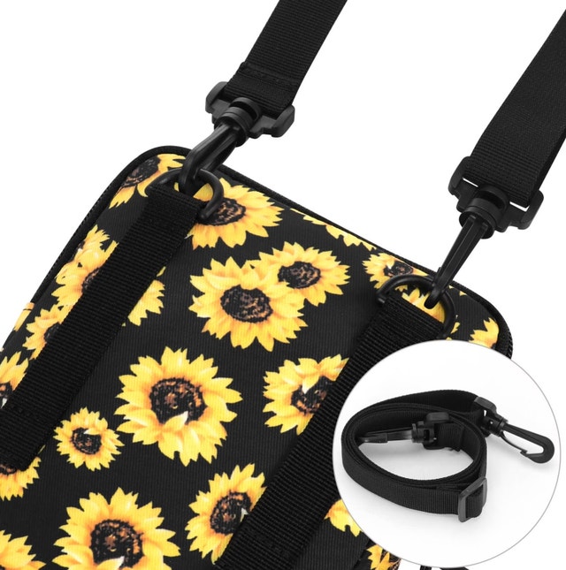 NEW Sunflower HAWEE Multifunctional Cross Body Shoulder Purse - photo 4