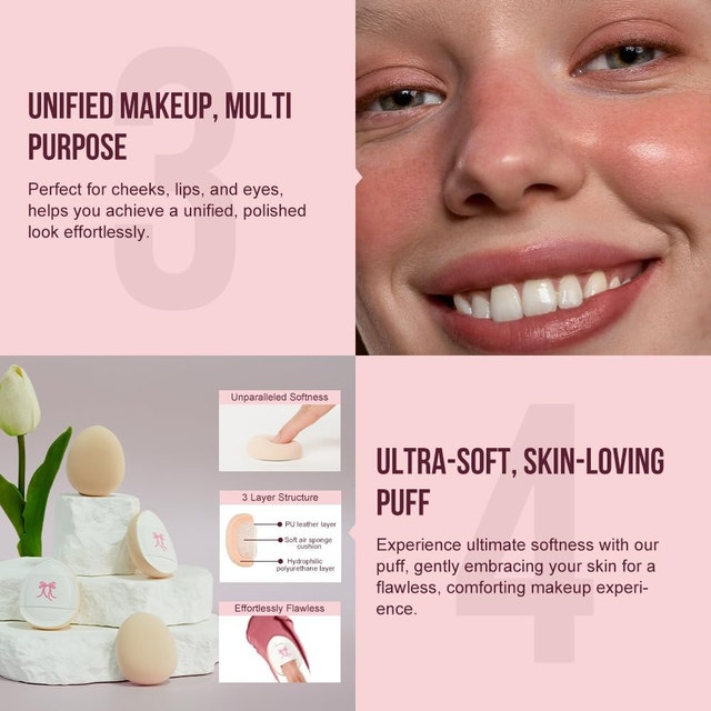 Unidollss 3-in-1 Cream Blush Stick (Cheeks, Eyes, Lips) - photo 5
