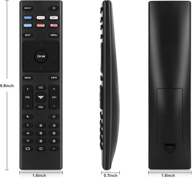 NEW Universal Replacement Remote for VIZIO Smart TV, XRT136 - photo 3