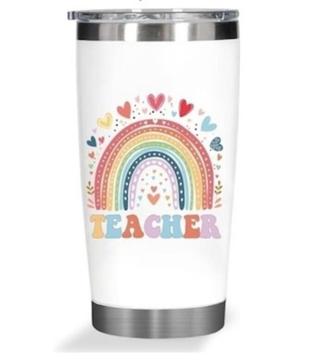 New Teacher Appreciation Gifts - 20oz Stainless Steel Tumbler