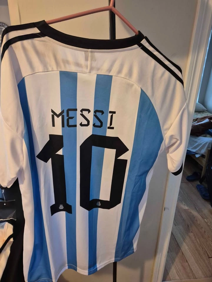 Argentina Messi #10 Soccer Jersey Set - Size L - photo 2