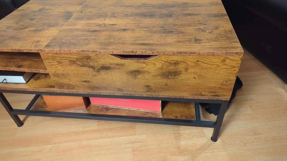 Modern Lift-Top Coffee Table with Storage - photo 2