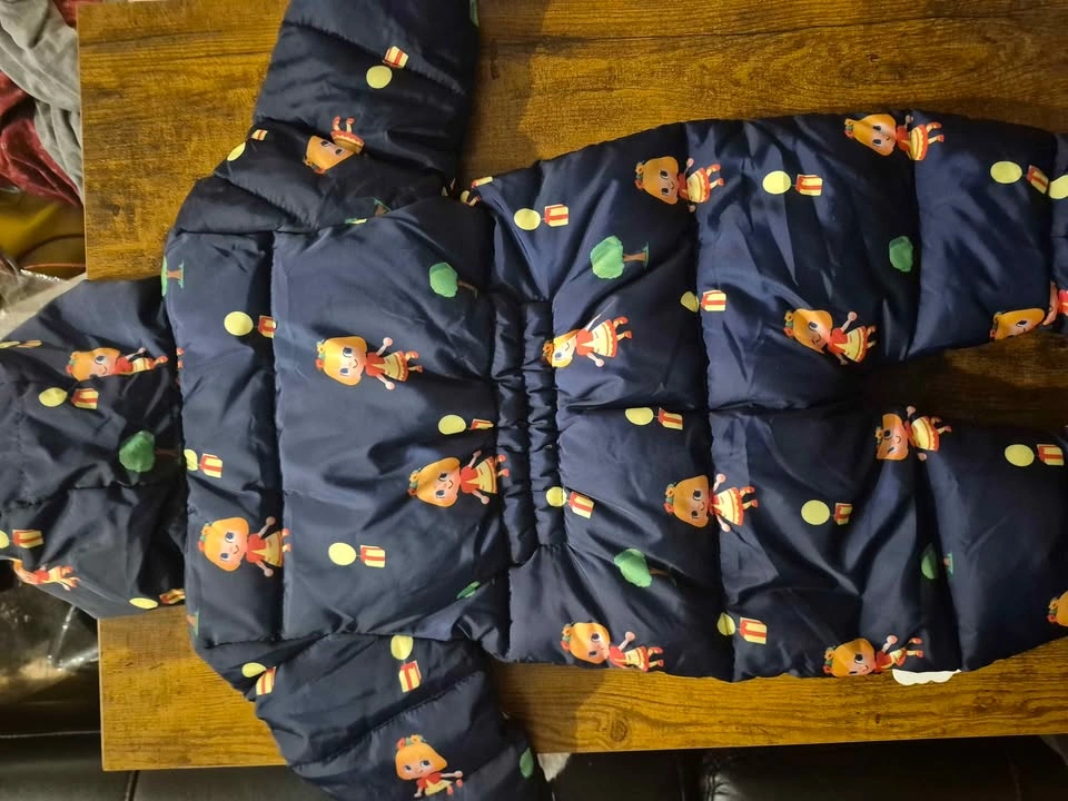 Baby Winter Snowsuit – Sherpa Lined – 6–9 Months – NEW - photo 4