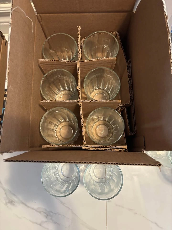 Glass cups- Set of 8 - photo 3
