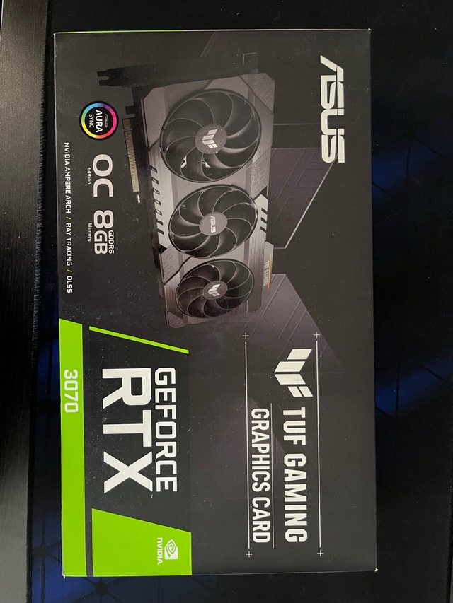 ASUS TUF RTX 3070 - photo 5