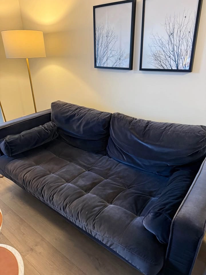 Article velvet loveseat - photo 2