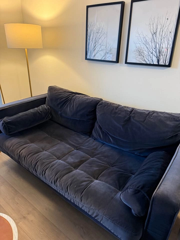 Article velvet loveseat - photo 3