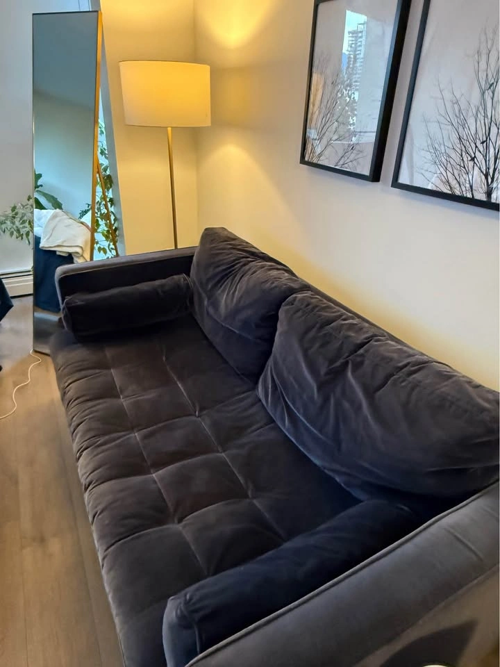 Article velvet loveseat - photo 5