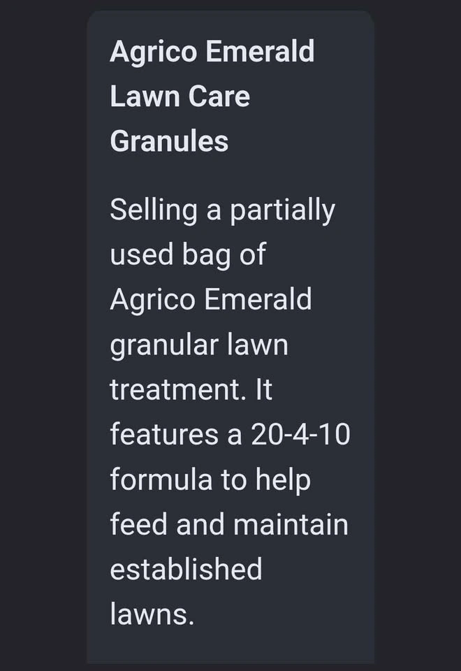 Premium lawn food and treatment. 2 items available. - photo 3