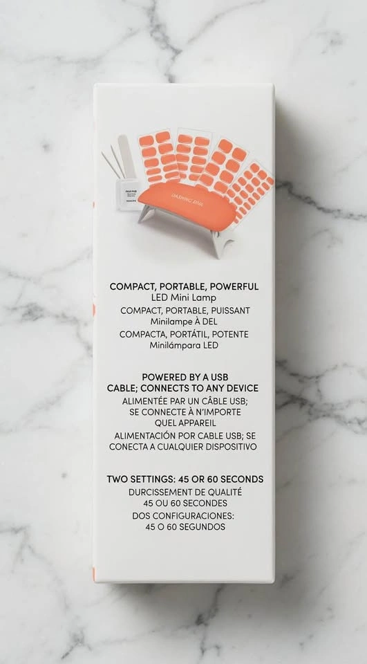 Dashing Diva Glaze Gel Nail Kit - Summer Limited Edition (Peach) - photo 3