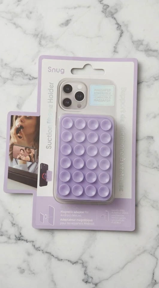 Snug Suction Phone Holder - MagSafe Compatible (Pink, Purple, Bl - photo 3