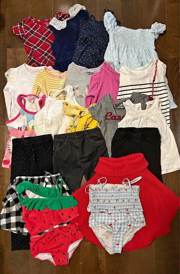 Girls clothes 4-6 y/o 21pcs