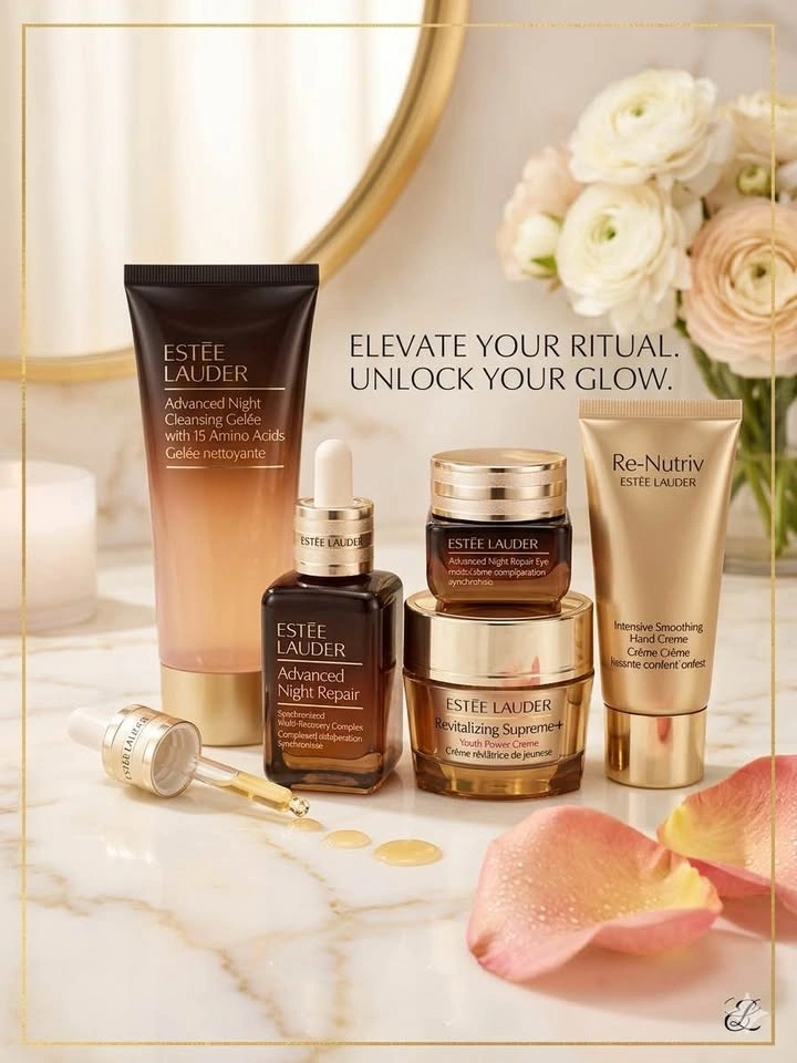 ✨ Luxury Estée Lauder Skincare Set – Complete Glow Collection ✨