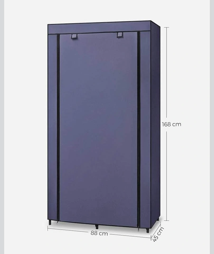 Portable Wardrobe Dark Blue BRAND NEW - photo 5